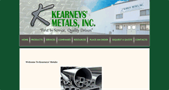 Desktop Screenshot of kearneymetals.com