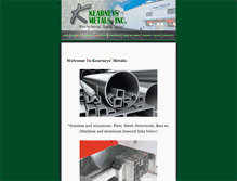 Tablet Screenshot of kearneymetals.com